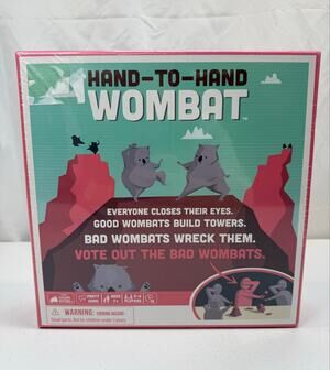 Hand-To-Hand Wombat Party Game by Exploding Kittens ~ AGE 7+